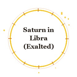 Saturn in Libra (Exalted)
